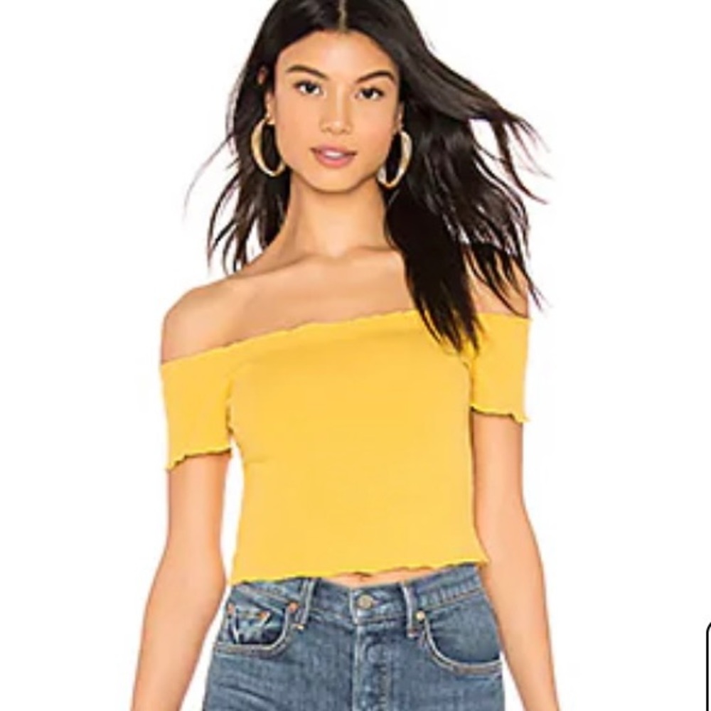 Andrea Frill Top in Yellow
